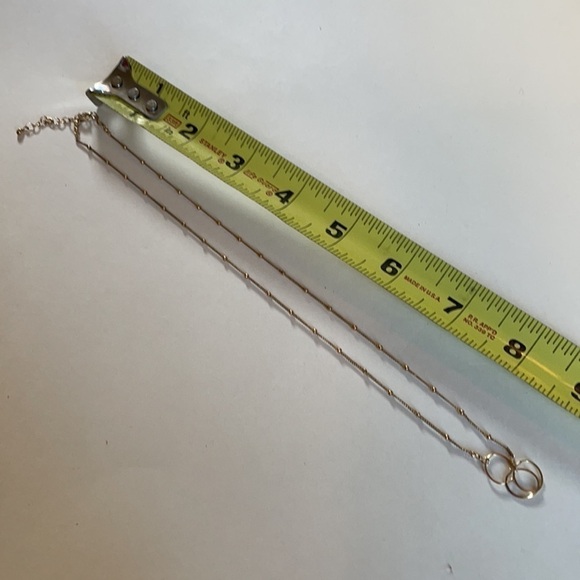 Gold Three Circle Necklace - Picture 4 of 5